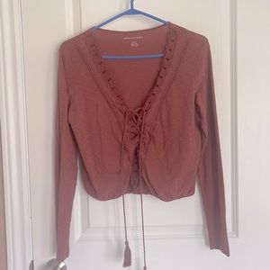 Front Laced Blouse